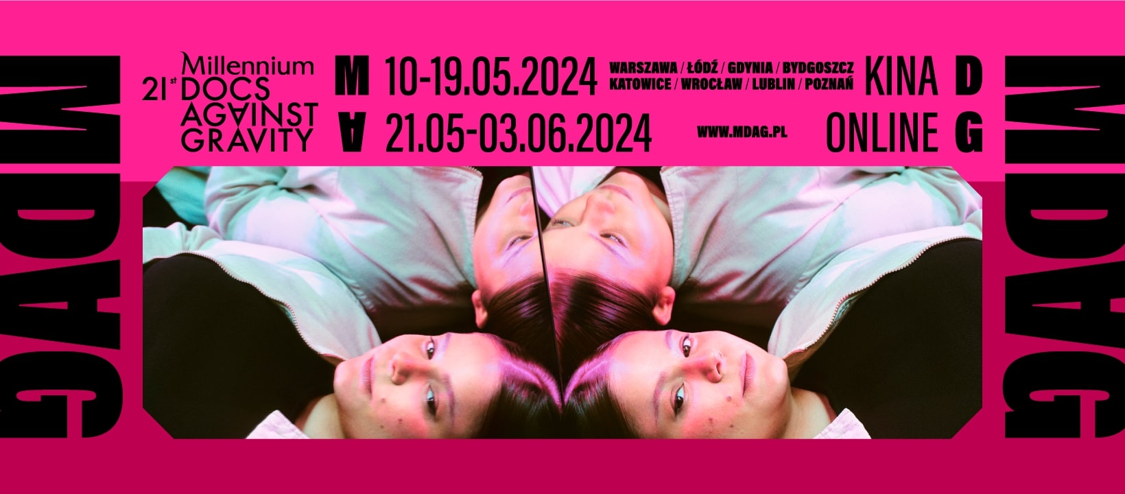 Plakat 21. edycji MDAG