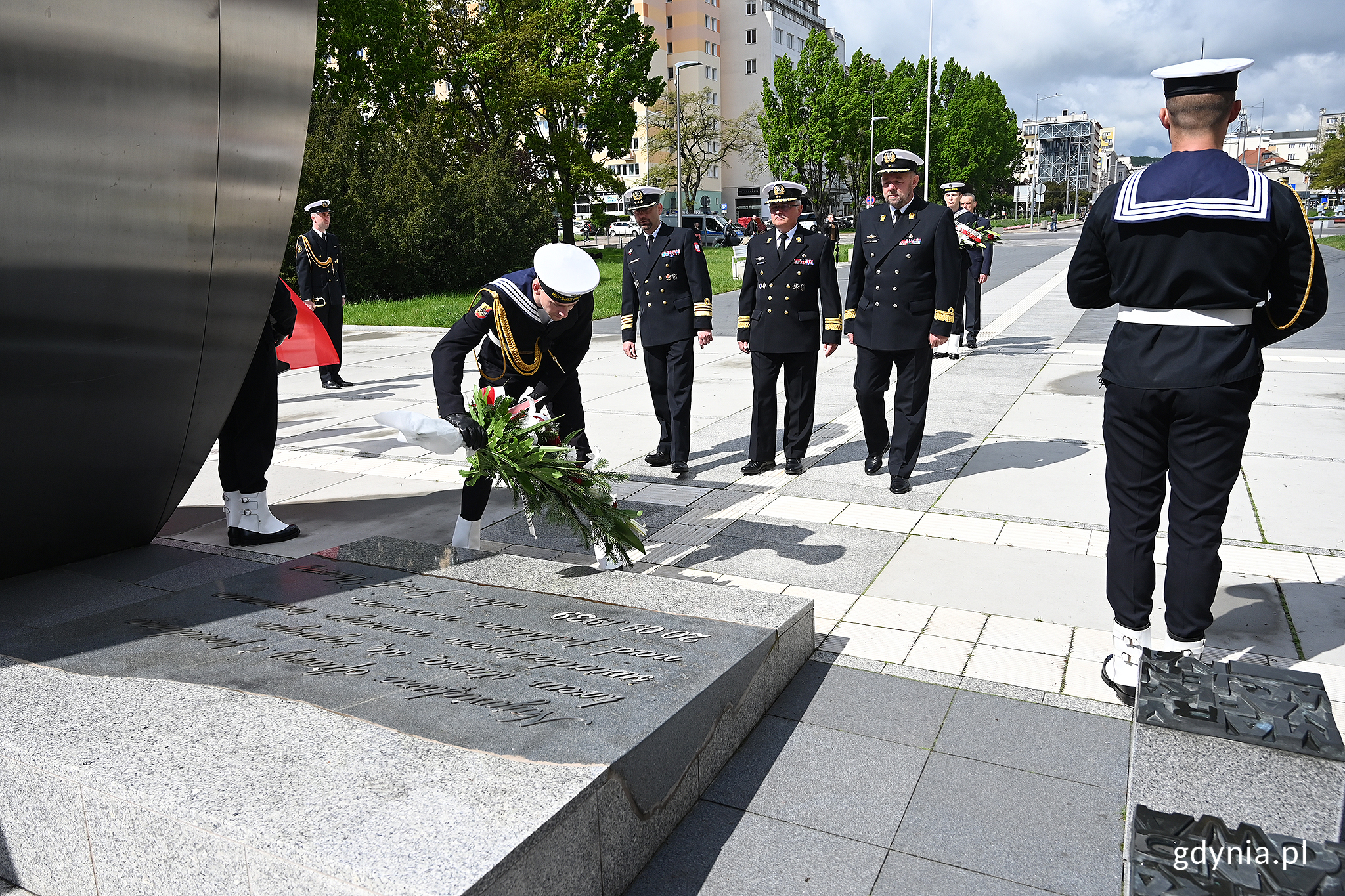 Gdyńskie obchody Międzynarodowego Dnia Uczestnik&oacute;w Misji Pokojowych ONZ oraz Dnia Weterana Działań Poza Granicami Państwa. Fot. Michał Puszczewicz