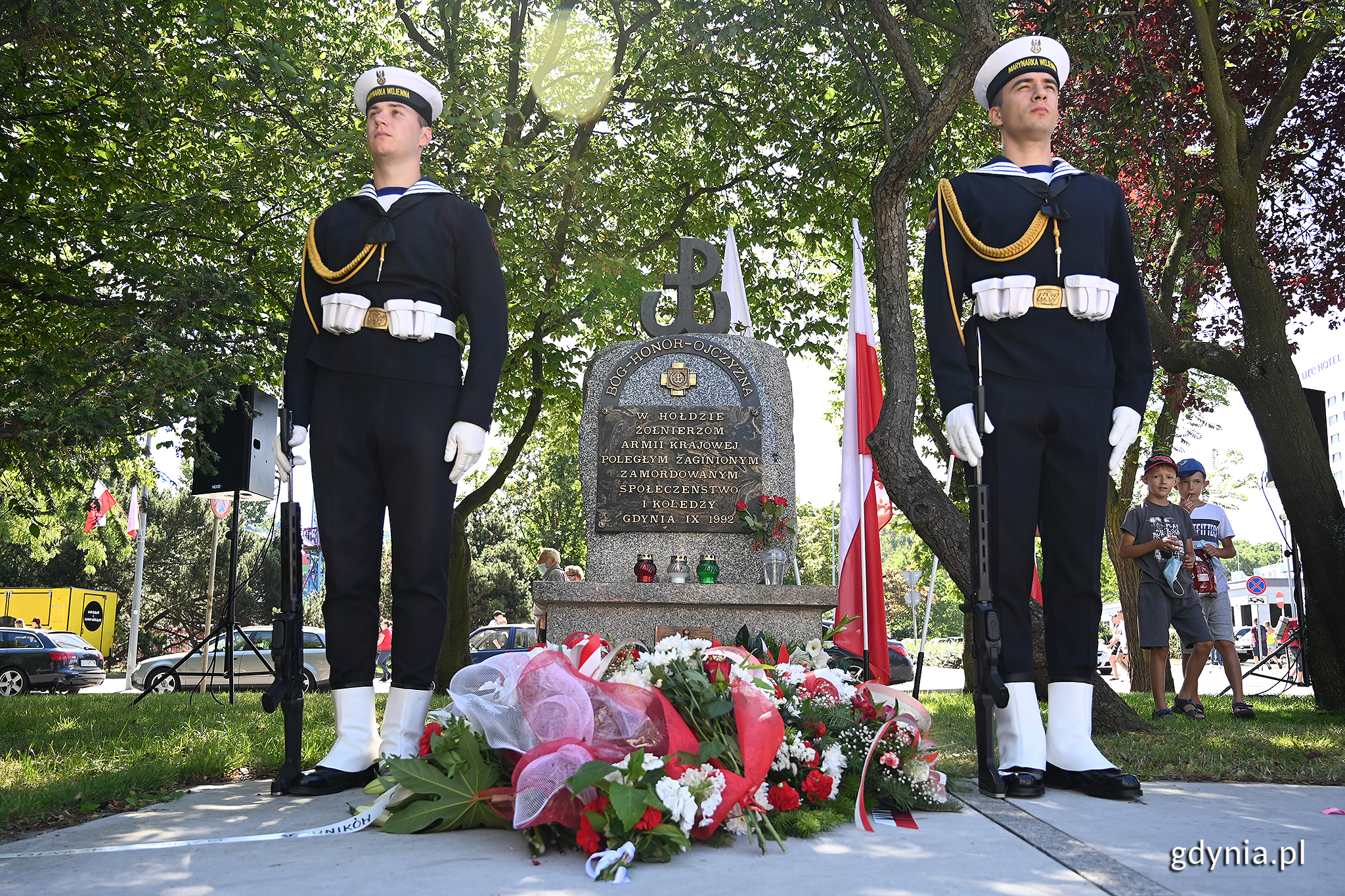 Gdyńskie obchody 76. rocznicy wybuchu Powstania Warszawskiego // fot. Michał Puszczewicz