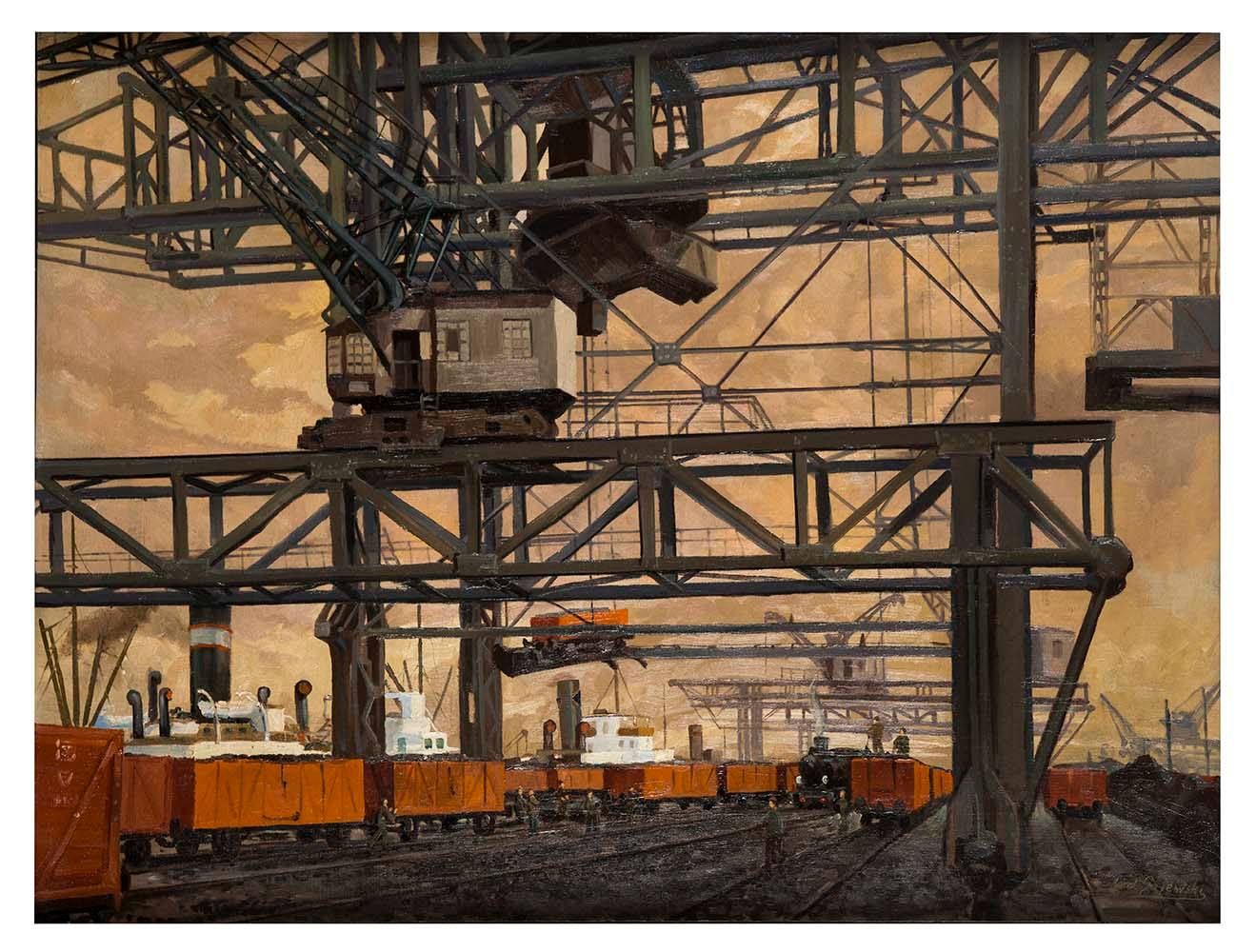 Artyści o gdyńskim porcie &ndash; wykład Gabrieli Zbirohowskiej-Kościa