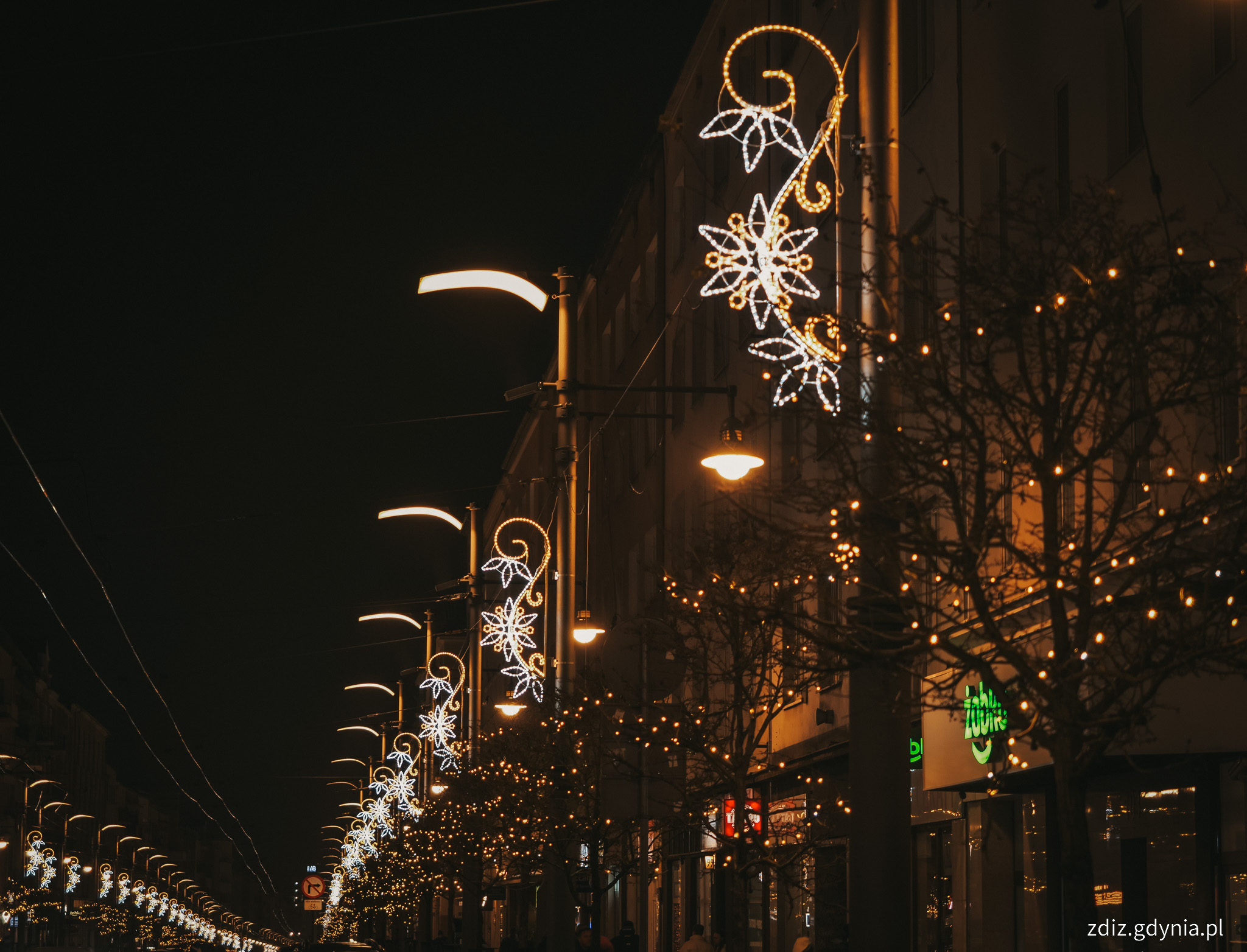 ul. Świętojańska, iluminacje 2025 // fot. M. Mielewski