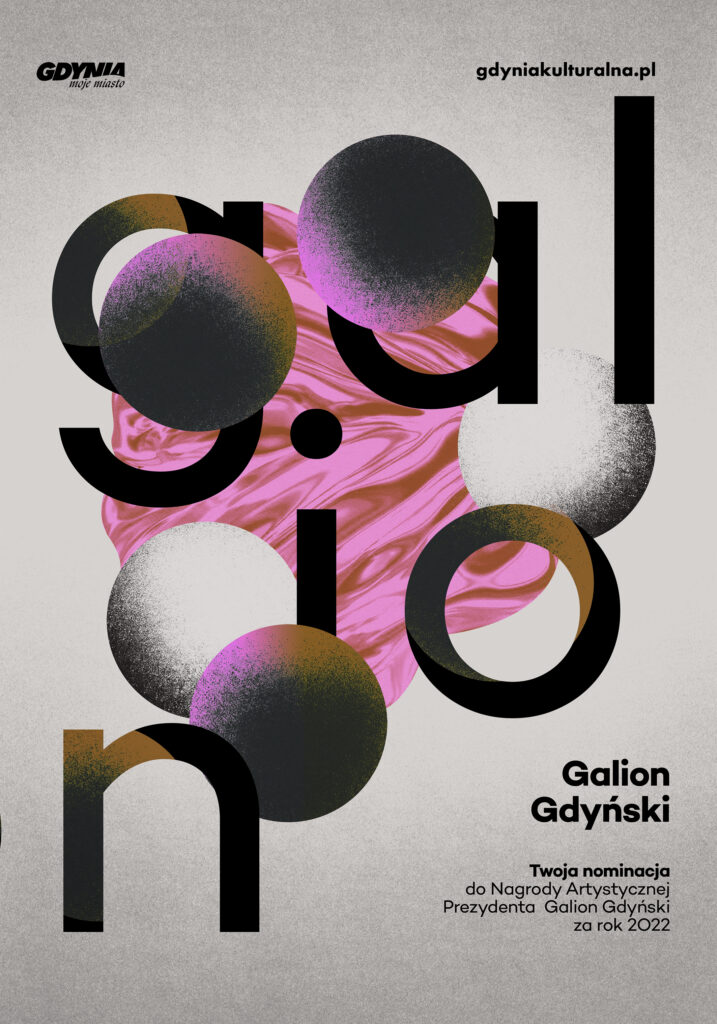 Plakat Galion Gdyński za rok 2022 