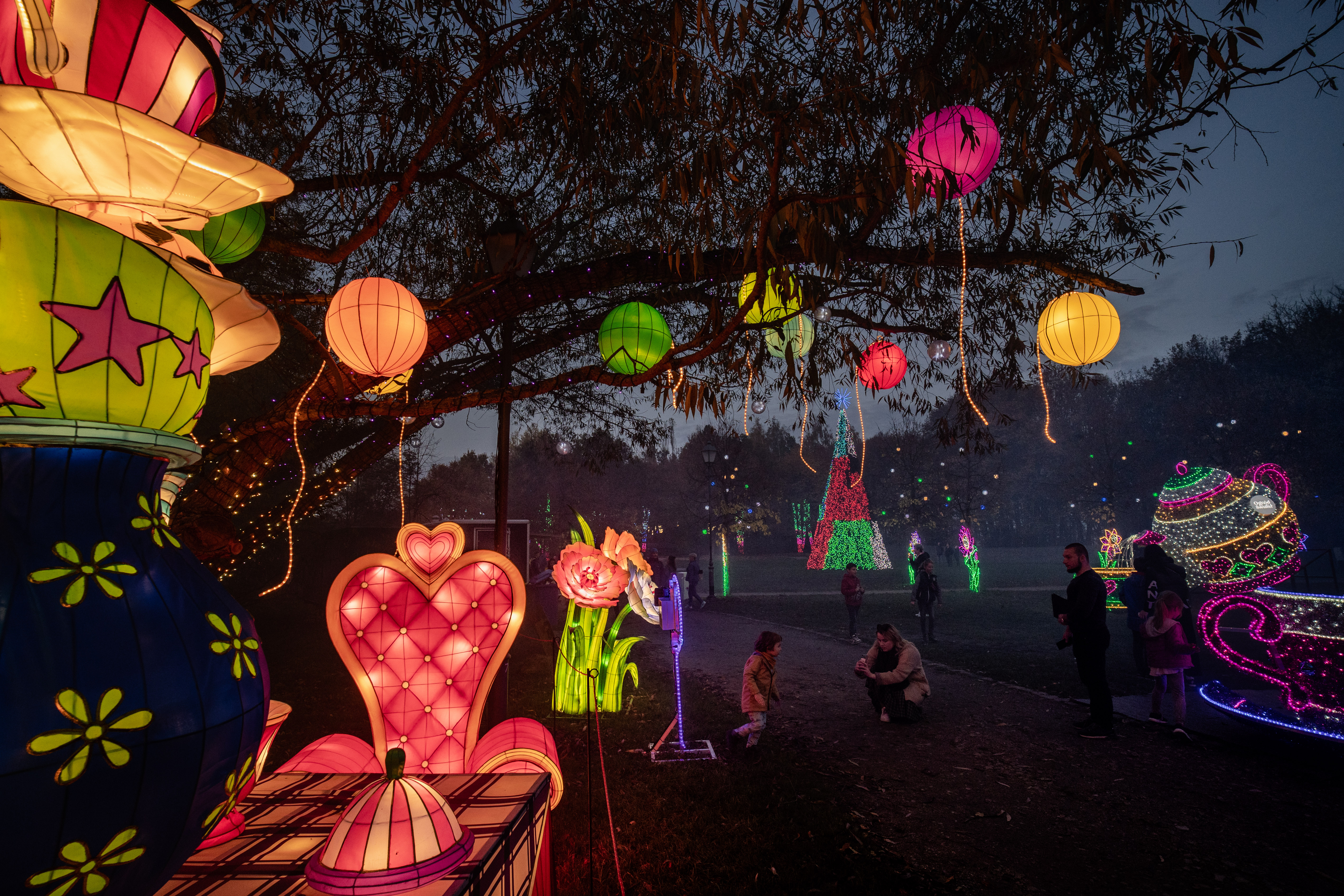 Na terenie wystawy znajdziemy najpopularniejsze bajkowe motywy, fot. Kamil Złoch