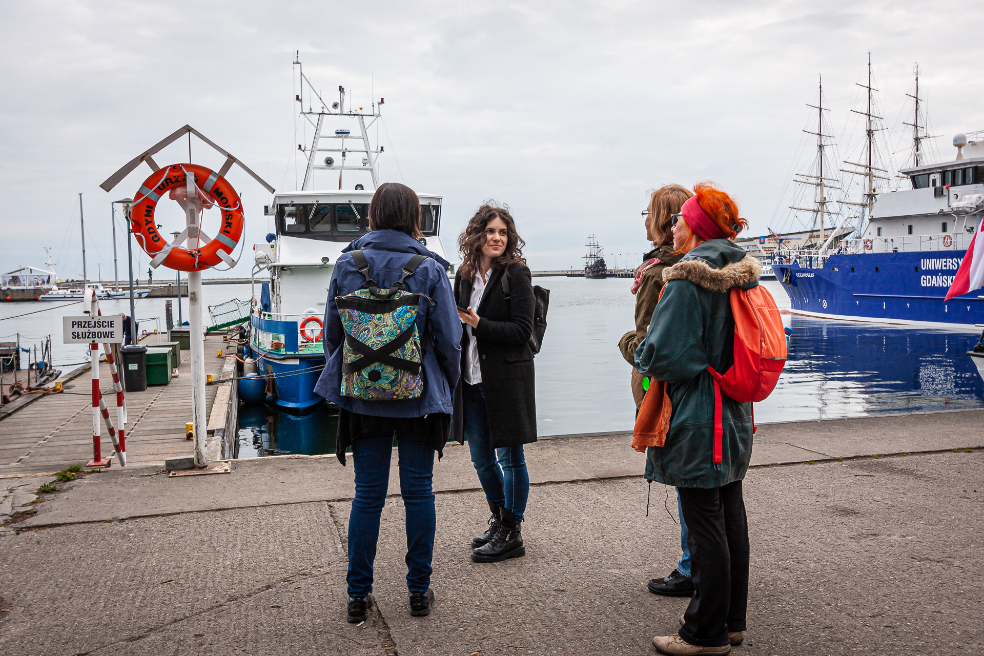 &bdquo;Z widokiem na port&rdquo; - plener malarski dla senior&oacute;w