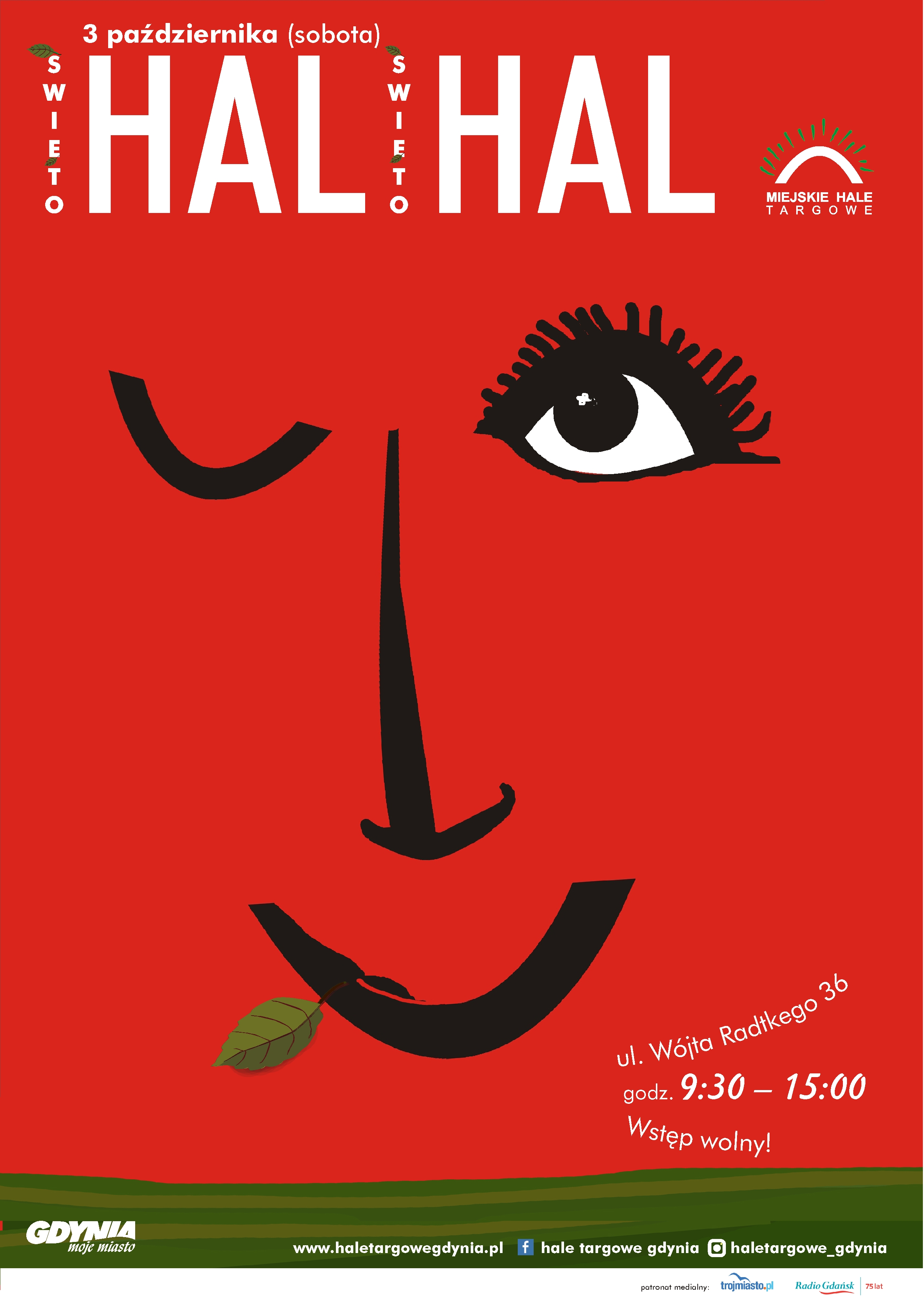 Grafika promująca Święto Hal Targowych w Gdyni // materiały prasowe organizatora