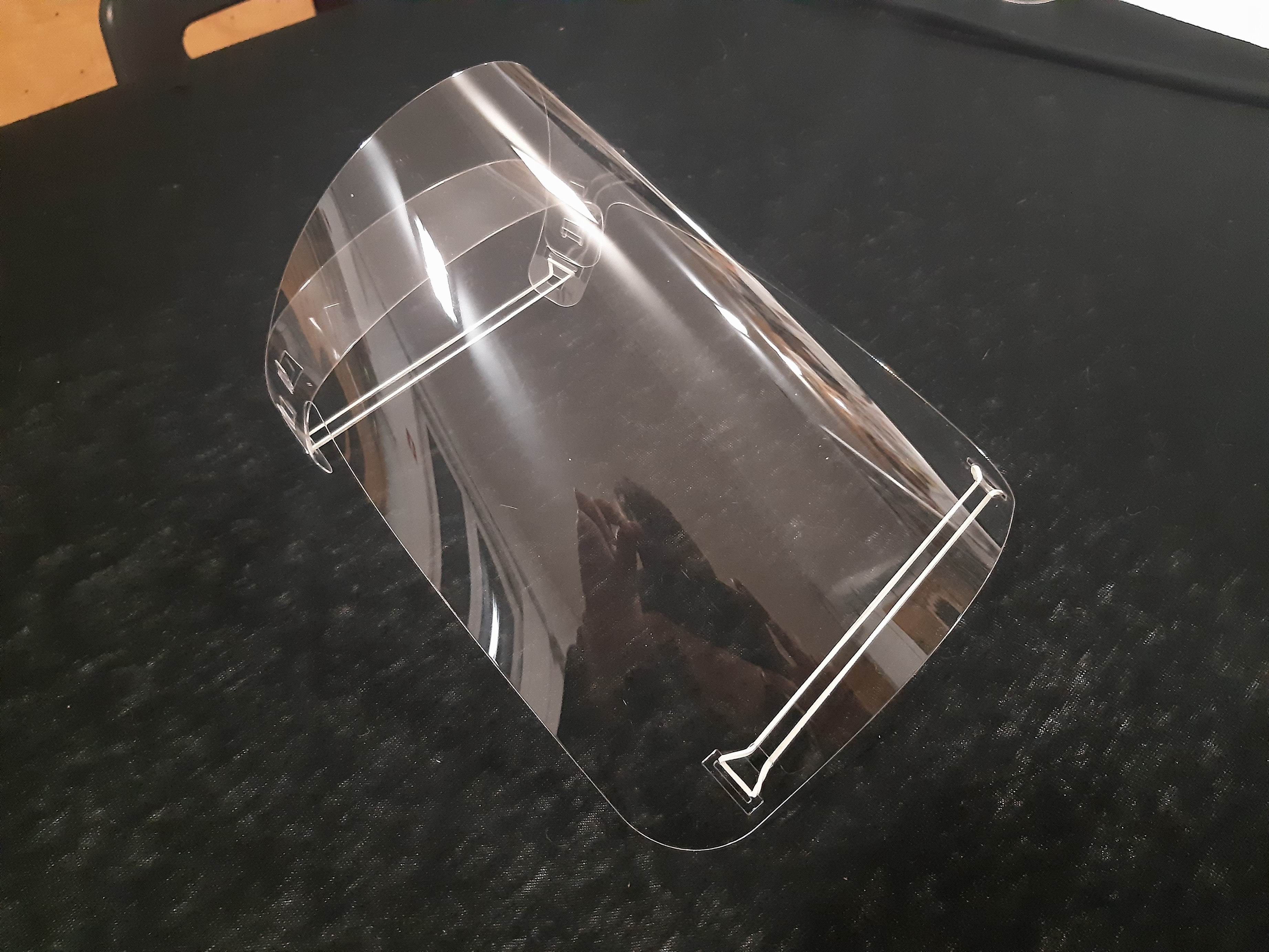 Maski zaprojektowane przez gdyński FabLab Tr&oacute;jmiasto, fot. mat. prasowe FabLab