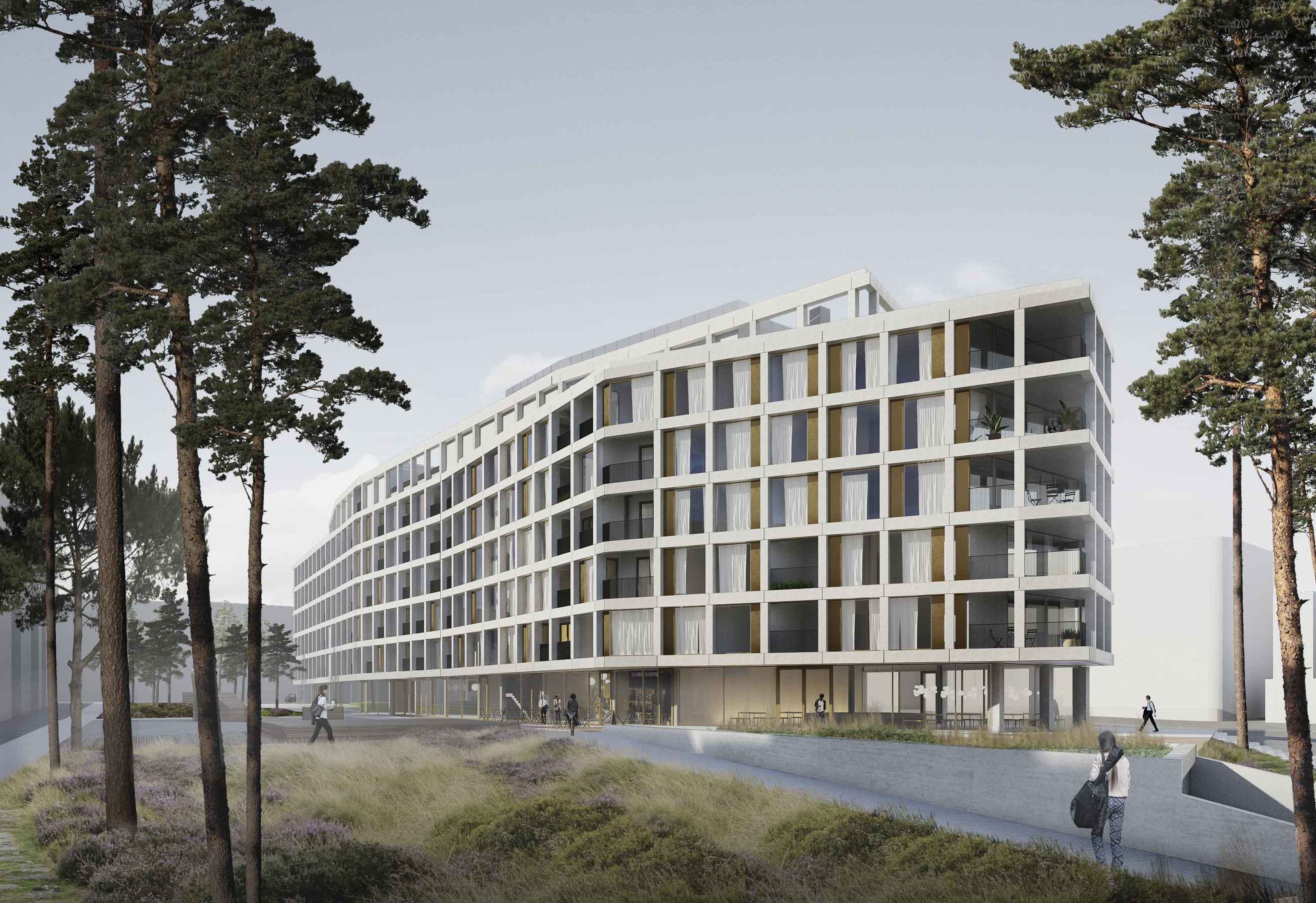 Koncepcja konkursowa Maćk&oacute;w Pracownia Projektowa