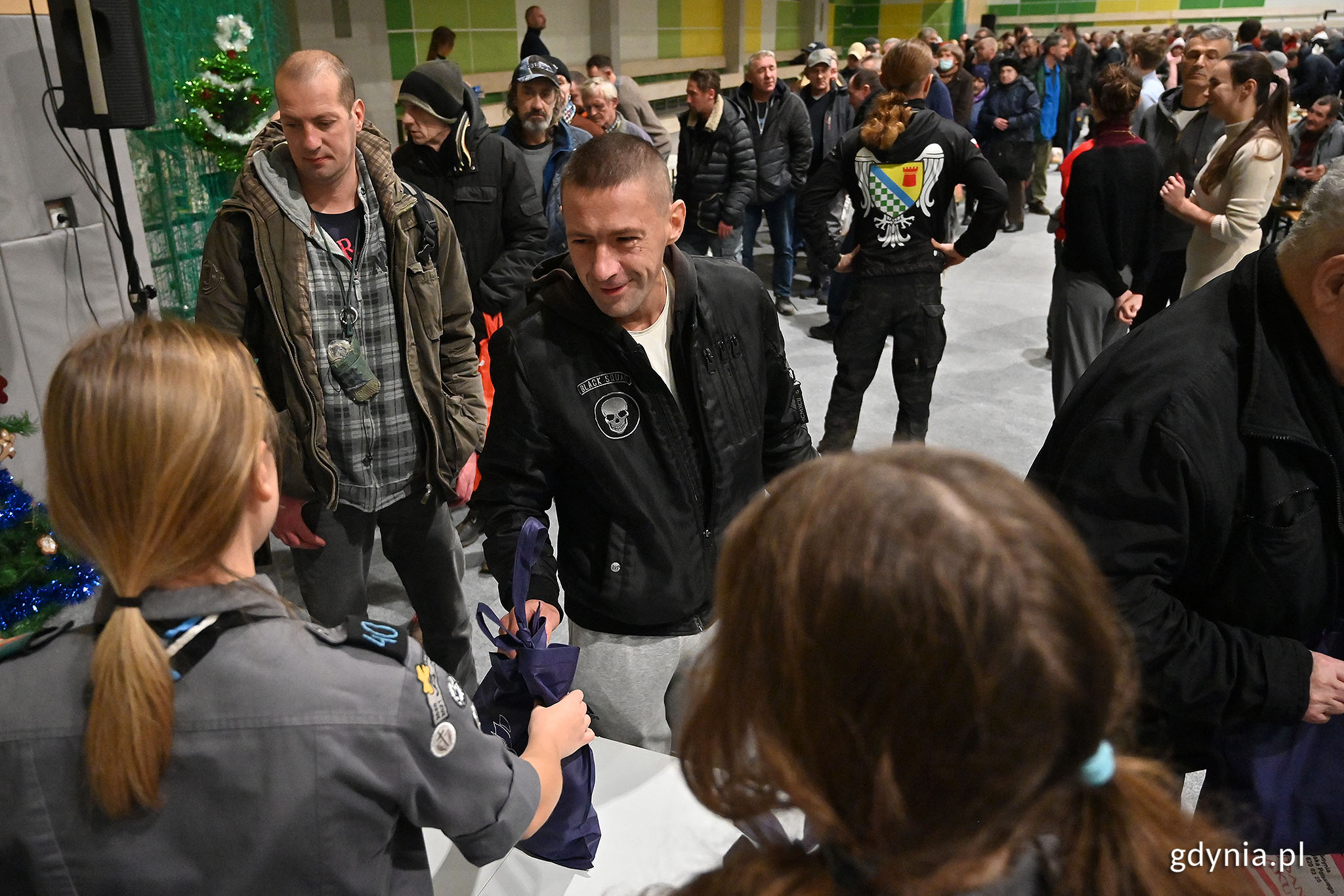 Prezernty podczas miejskiej wigilii, fot. Michał Puszczewicz