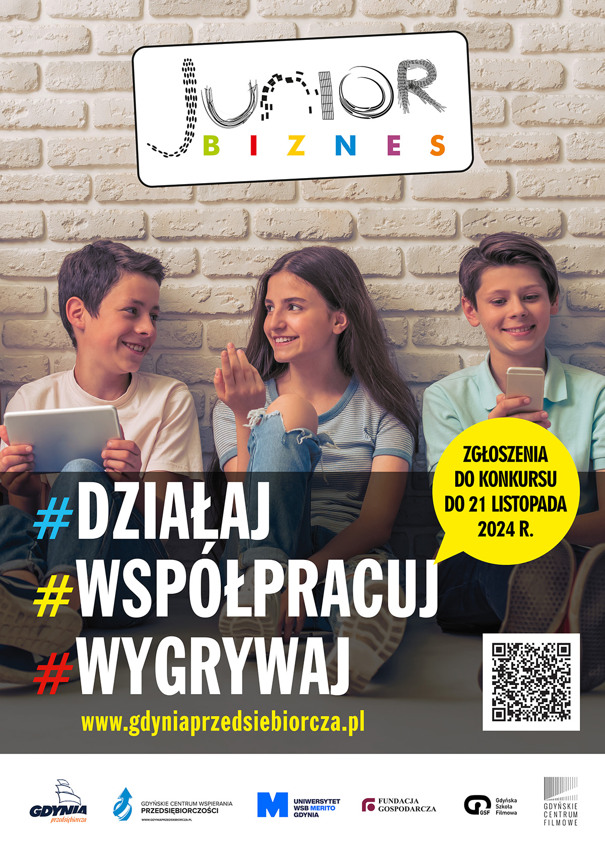 Plakat promujący konkurs