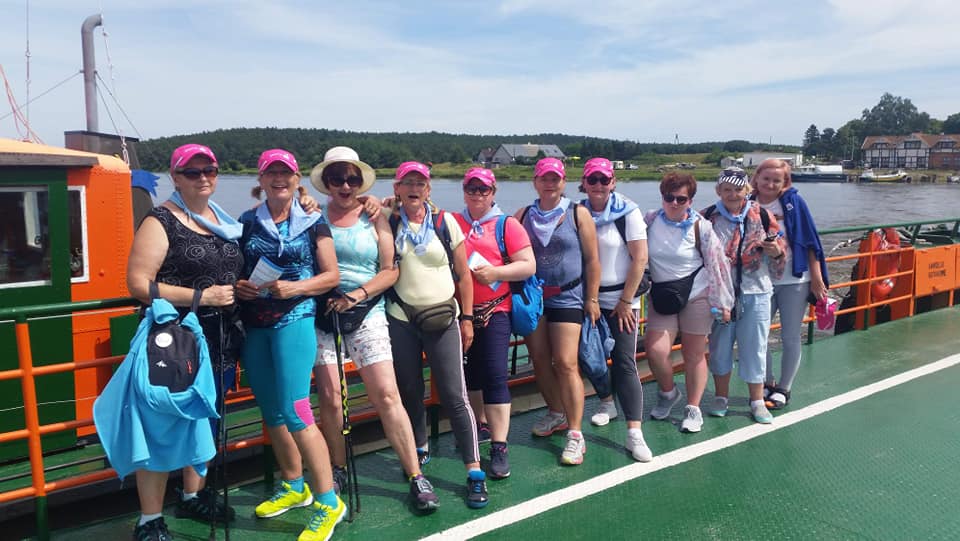 Onkorejs - uczestniczki trasy nr 5 // mat. www.facebook.com/OnkoRejs