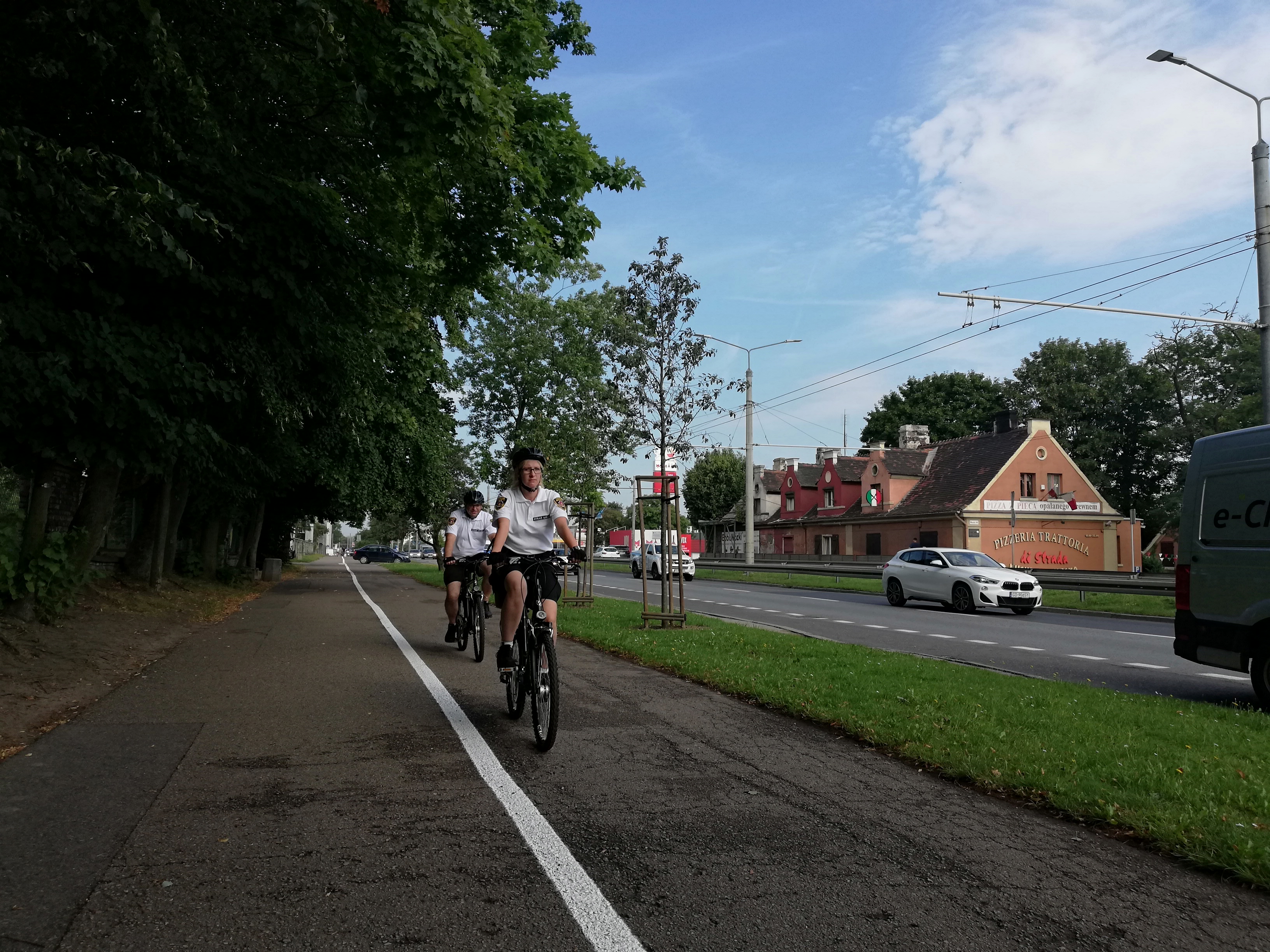 Gdyński patrol rowerowy // fot. Straż Miejska w Gdyni