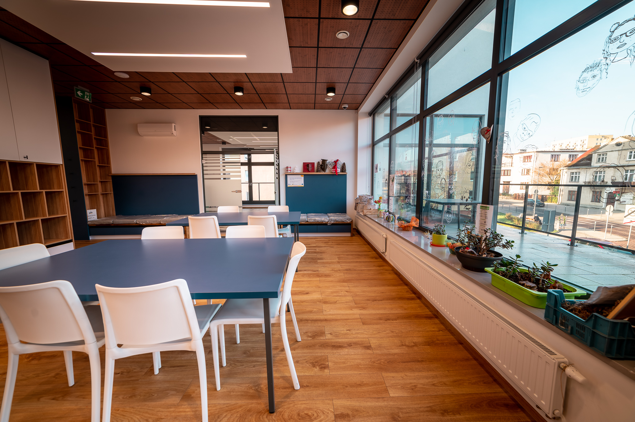 Przystań Opata Hackiego 33 po przeprowadzonej rewitalizacji &ndash; wnętrze, fot. materiały prasowe