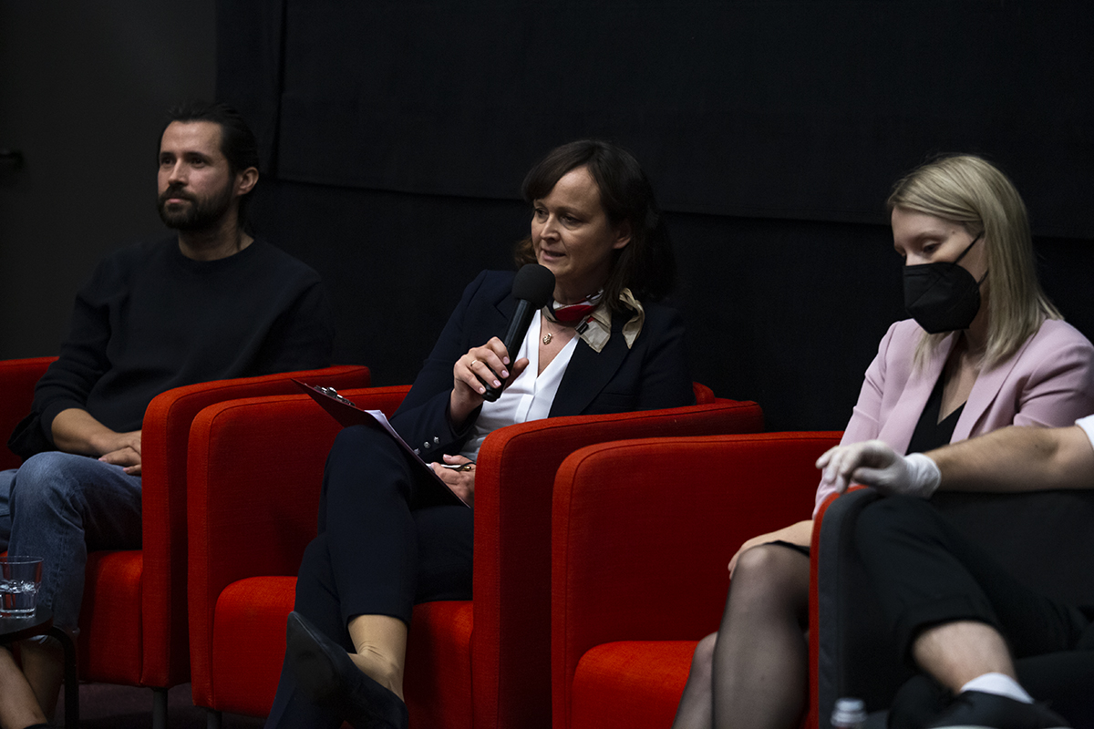  Iwona Marke&scaron;ić na archi debacie, fot. Przemysław Kozłowski