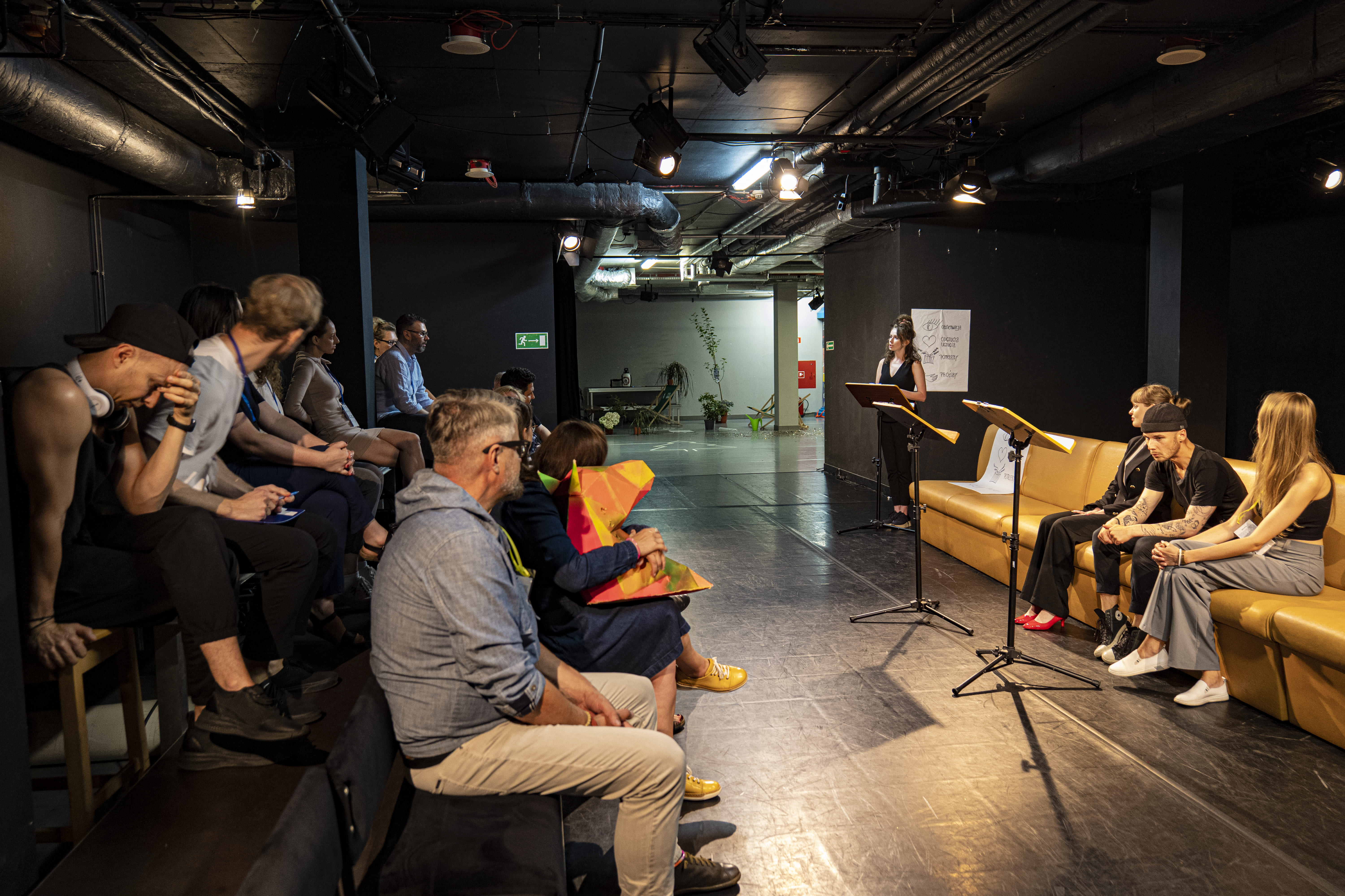 Uczestnicy gry parateatralnej // fot. materiały prasowe