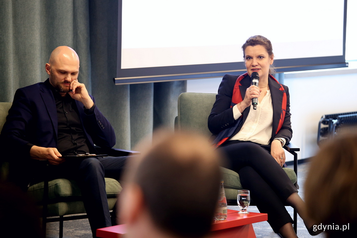 Wiceprezydentka Gdyni ds. gospodarki katarzyna Gruszecka-Spychała. Fot. Przemysław Kozłowski