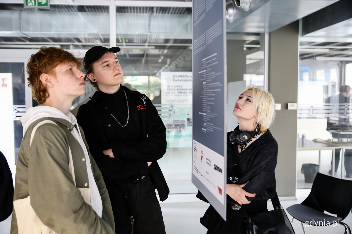 Otwarcie wystawy w Gdynia InfoBox. Fot. Przemysław Kozłowski