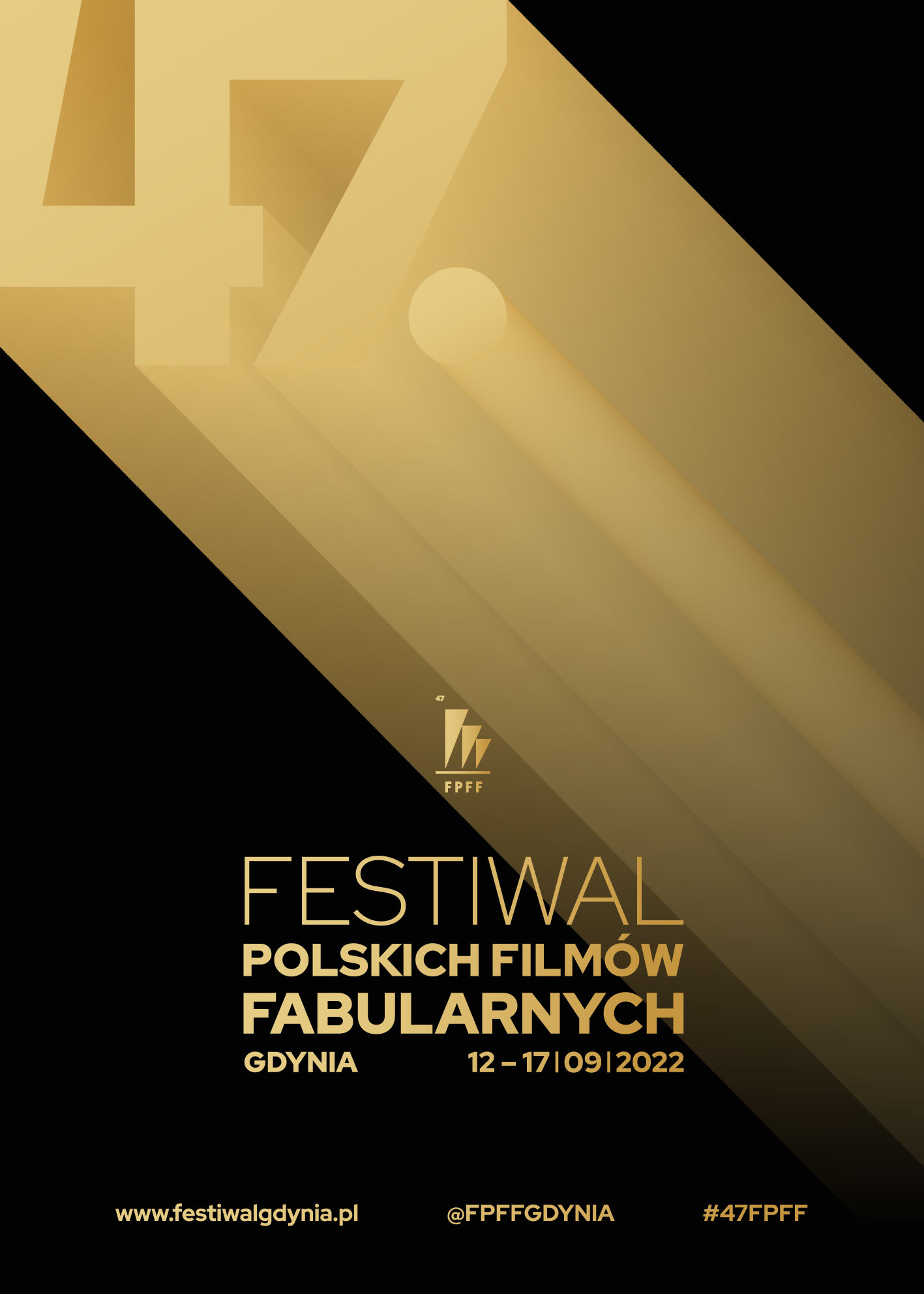Plakat 47. Festiwalu Polskich Film&oacute;w Fabularnych // mat. prasowe