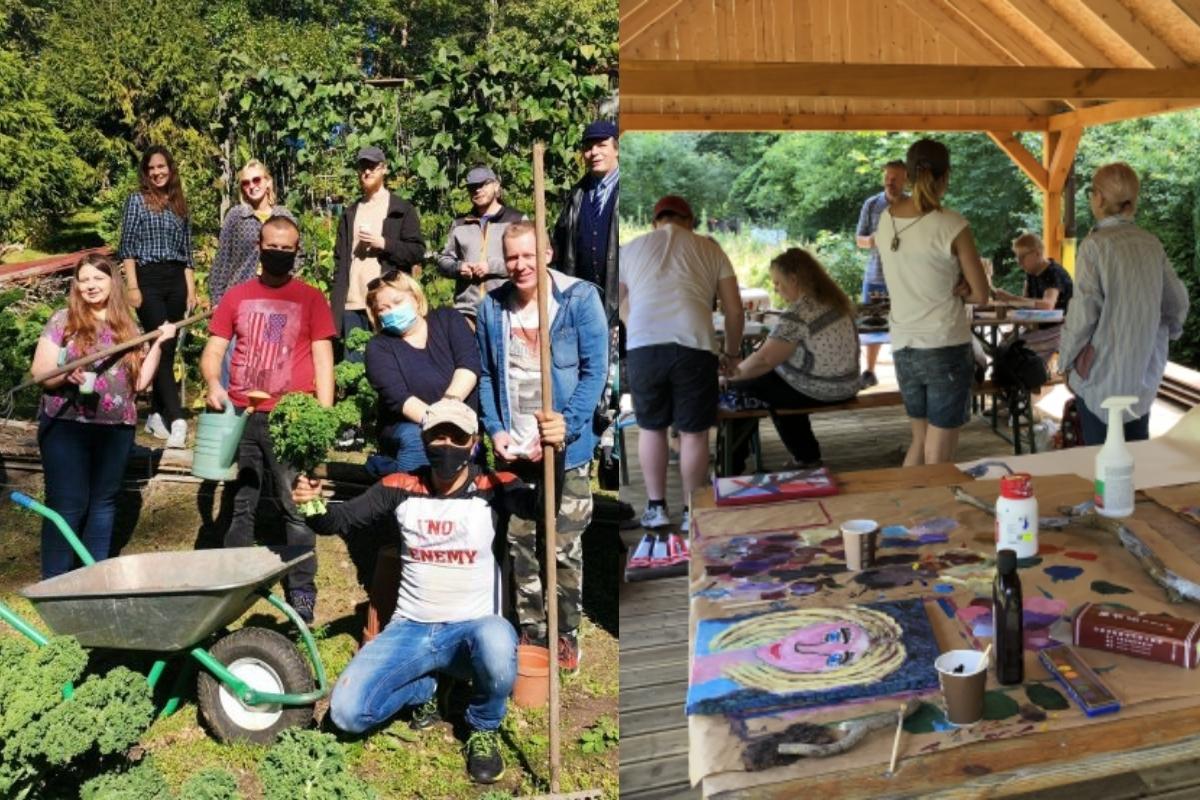 Ogr&oacute;d Terapeutyczny &bdquo;Bez pośpiechu&rdquo; przy ul. Bernadowskiej 15 prowadzony jest przez Centrum Samopomocy w Gdyni // fot. archiwum Centrum Samopomocy