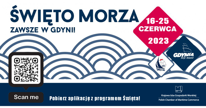 Grafika promująca aplikację Święta Morza // materiały prasowe