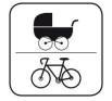 Piktogram. W&oacute;zek dziecięcy 