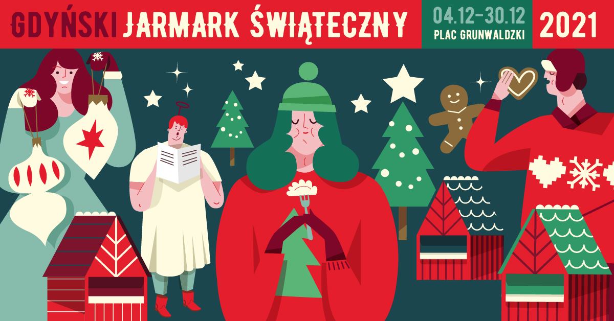 Grafika Gdyńskiego Jarmarku Świątecznego