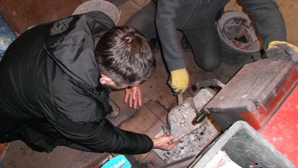 Strażnicy kontrolują paleniska, fot. Straż Miejska w Gdyni