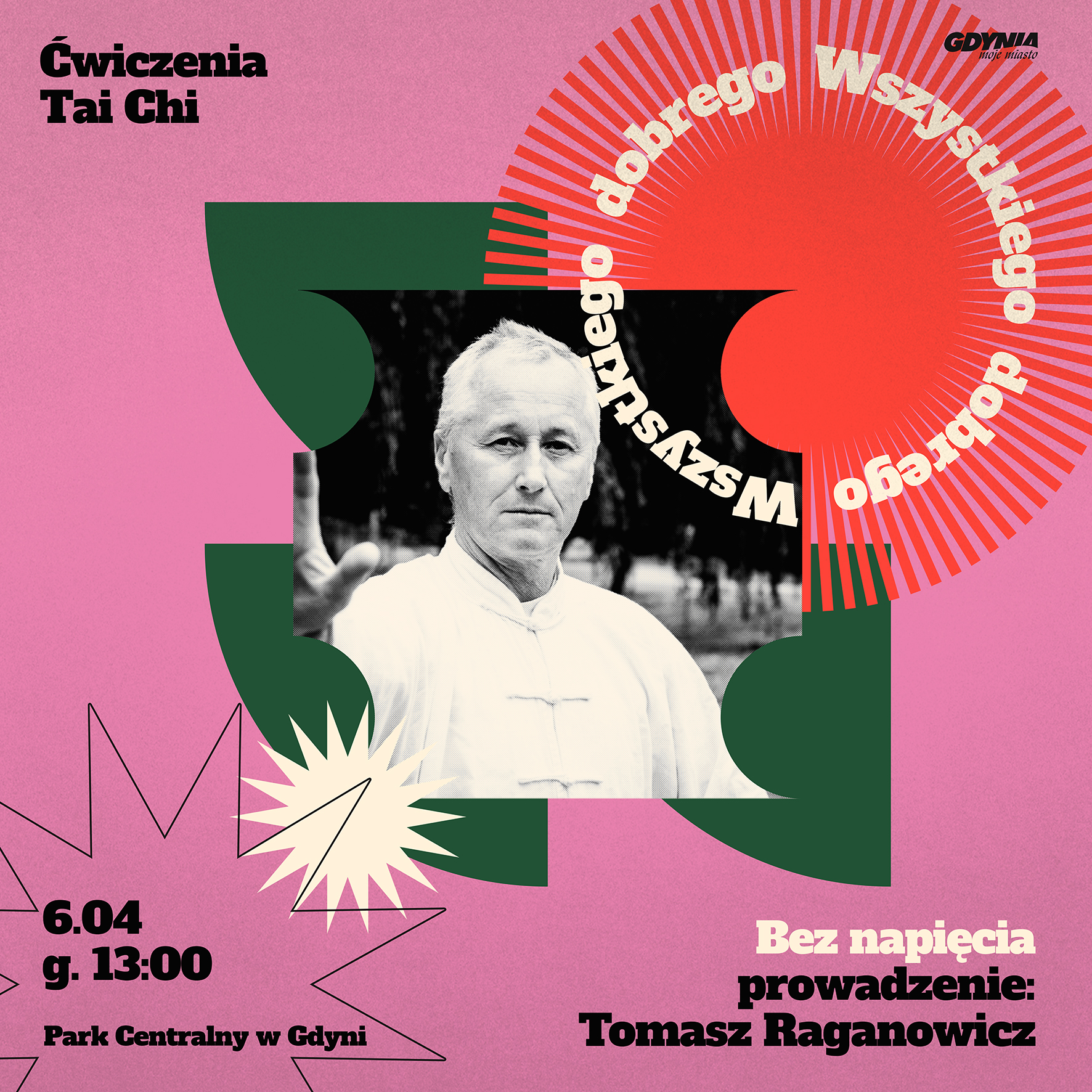 &bdquo;Bez napięcia&rdquo;. Ćwiczenia Tai Chi. Zajęcia poprowadzi instruktor Tomasz Raganowicz.&nbsp;