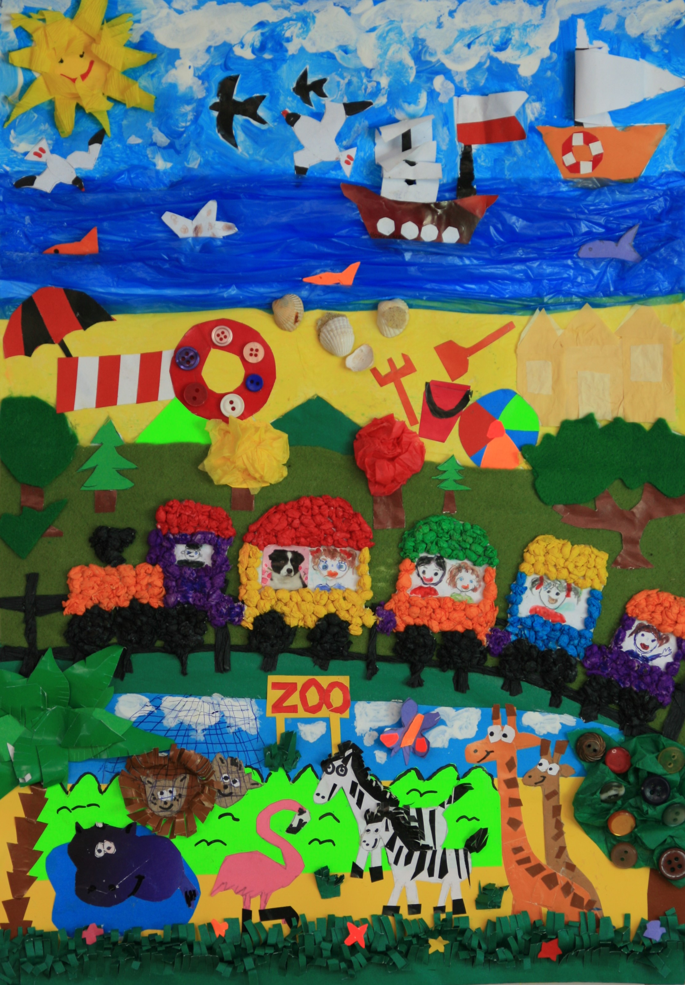 &bdquo;Wyruszam w podr&oacute;ż pełną przyg&oacute;d do ulubionego Tr&oacute;jmiasta nad morze i do ZOO, do Gdańska z moim pieskiem i kochaną rodzinką&rdquo;, Hanna Siarnecka, 7 lat