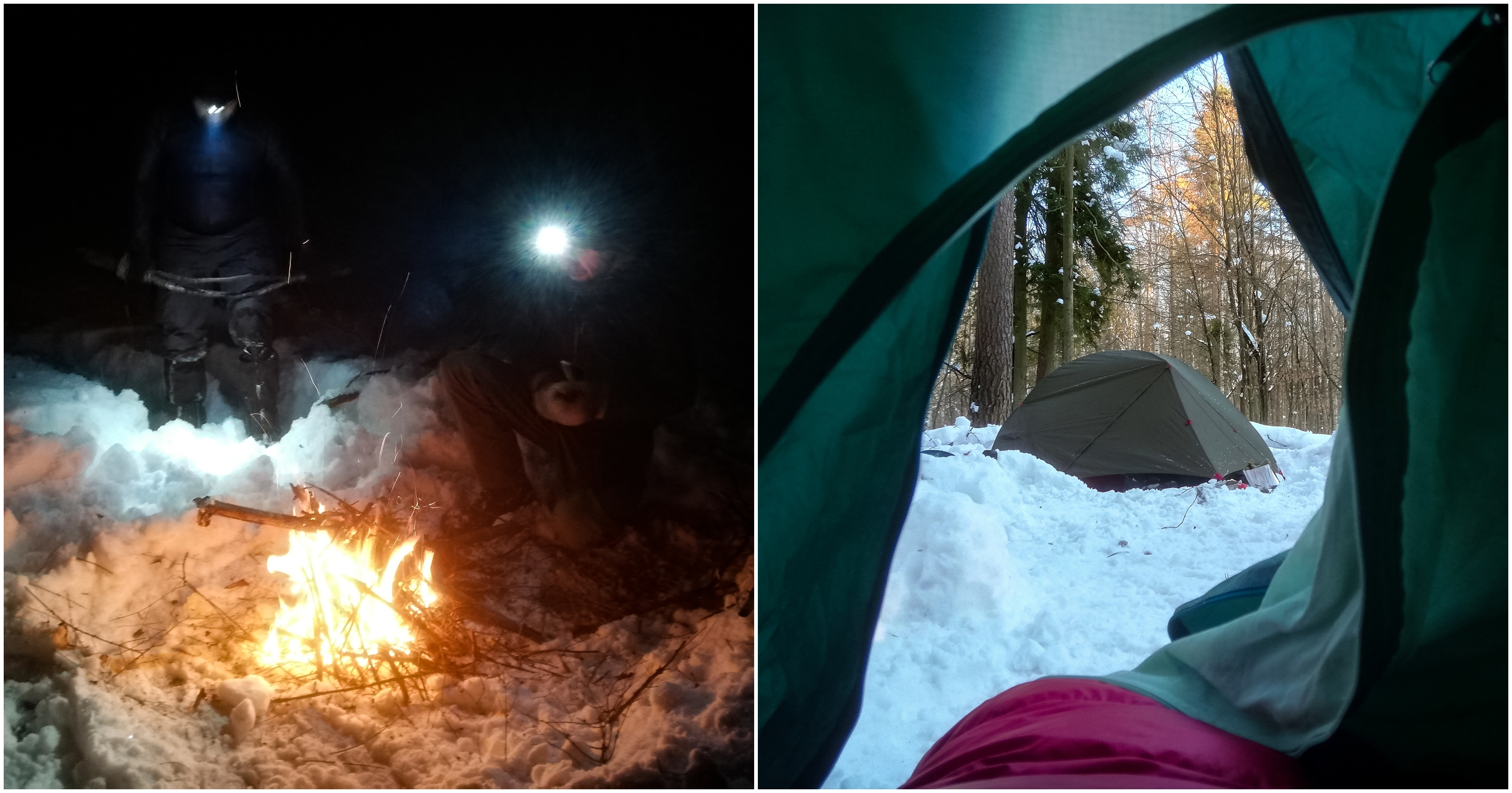 Biwak w lesie, fot. Przemysław Kozłowski