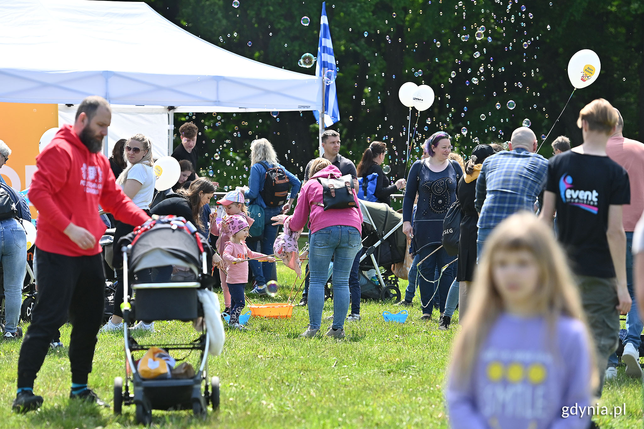 Gdyński festyn rodzinny z okazji Dnia Dziecka w Parku Kolibki, fot. Michał Puszczewicz