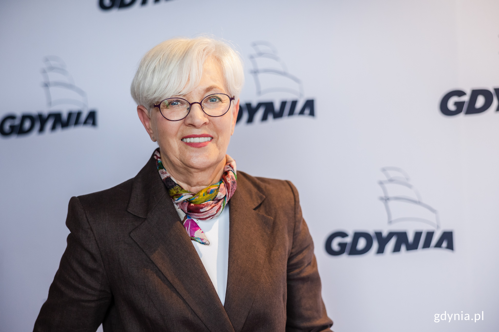 Alina Bielawska-Sowa, laureatka Nagrody Prezydent Miasta Gdyni dla pracownik&oacute;w ochrony zdrowia (fot. Karol Stańczak)