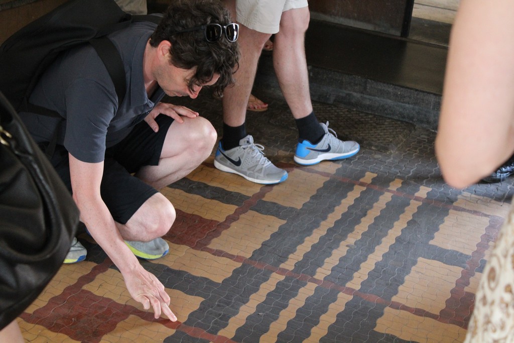 Wizyta przedstawicieli Wojew&oacute;dzkie Urzędu Ochrony Zabytk&oacute;w z Bergen / fot. Celina Łozowska