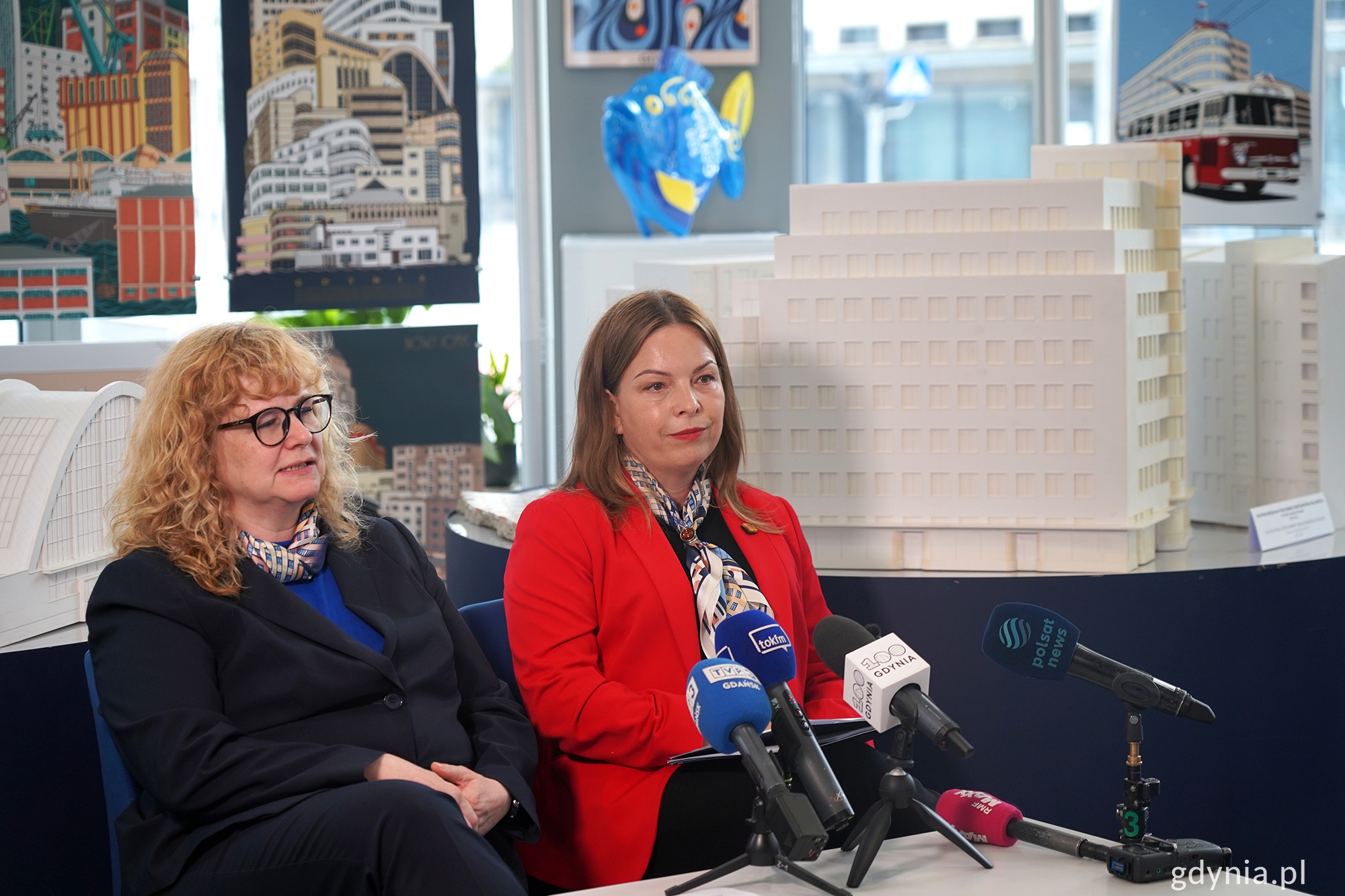na zdjęciu od lewej Joanna Leman i Oktawia Gorzeńska