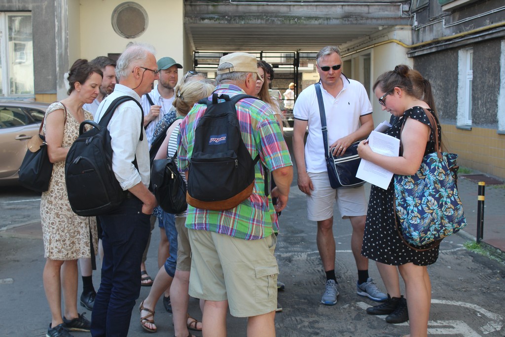 Wizyta przedstawicieli Wojew&oacute;dzkie Urzędu Ochrony Zabytk&oacute;w z Bergen / fot. Celina Łozowska