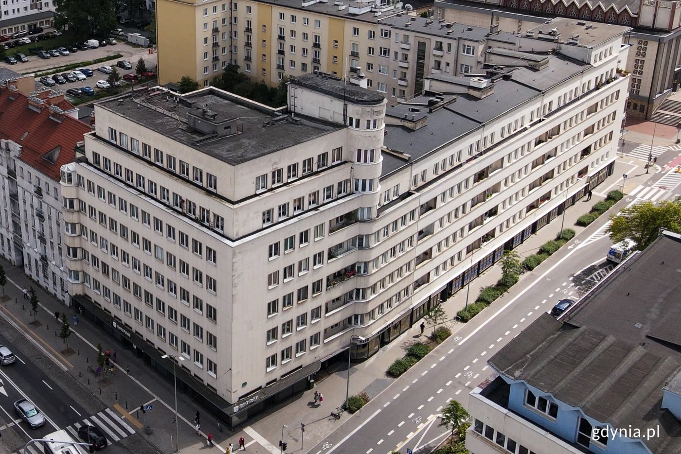 Bankowiec z lotu ptaka (fot. Konrad Maćkowiak)