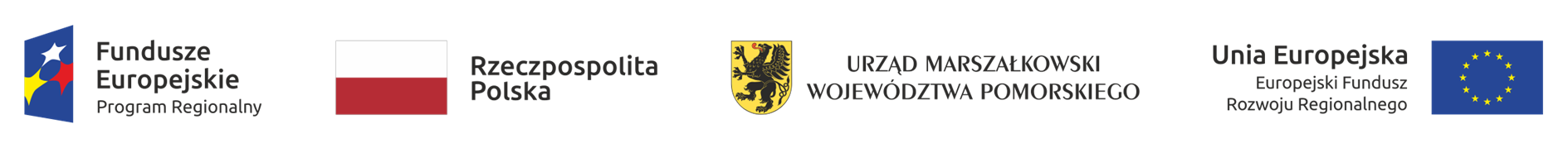 znaki promocyjne : Fundusze Europejskie, Rzeczpospolita Polska, Urząd Marszałkowski Województwa Pomorskiego, Unia Europejska