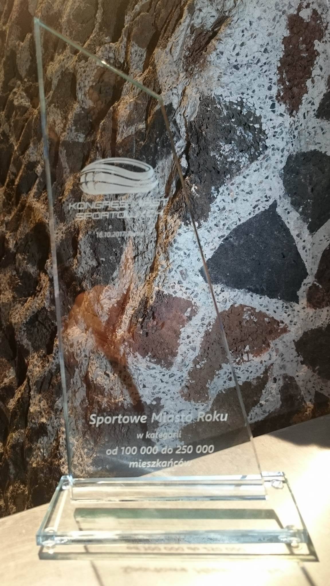 Sportowe miasto roku - statuetka dla Gdyni, fot. gdyniasport.pl