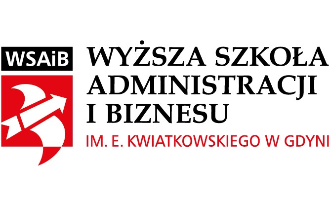 Logo Wyższej Szkoły Administracji i Biznesu z przekierowaniem na ich stronę www