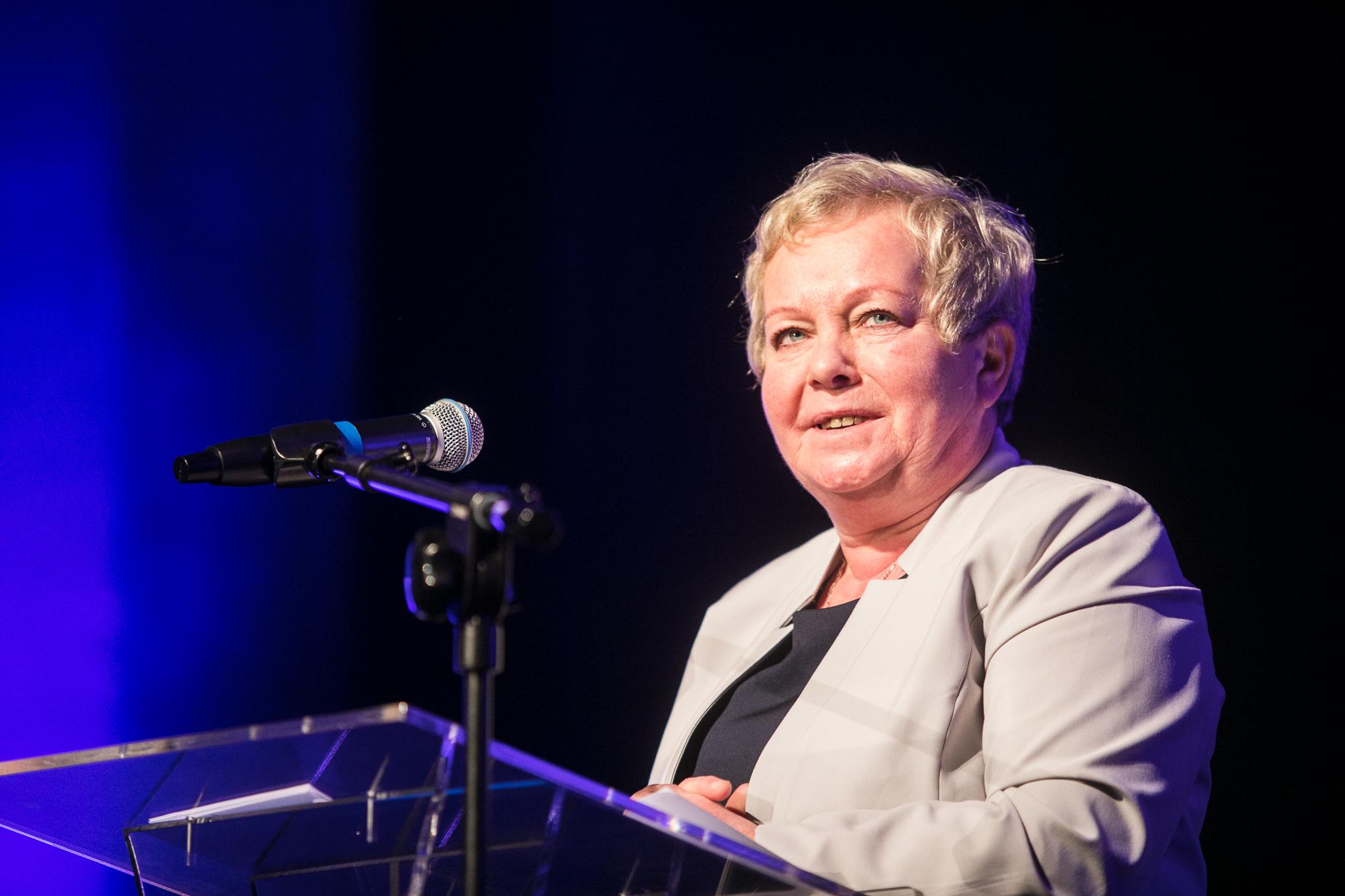 Maria Jolanta Obara, laureatka medalu im. Eugeniusza Kwiatkowskiego // fot. Karol Stańczak