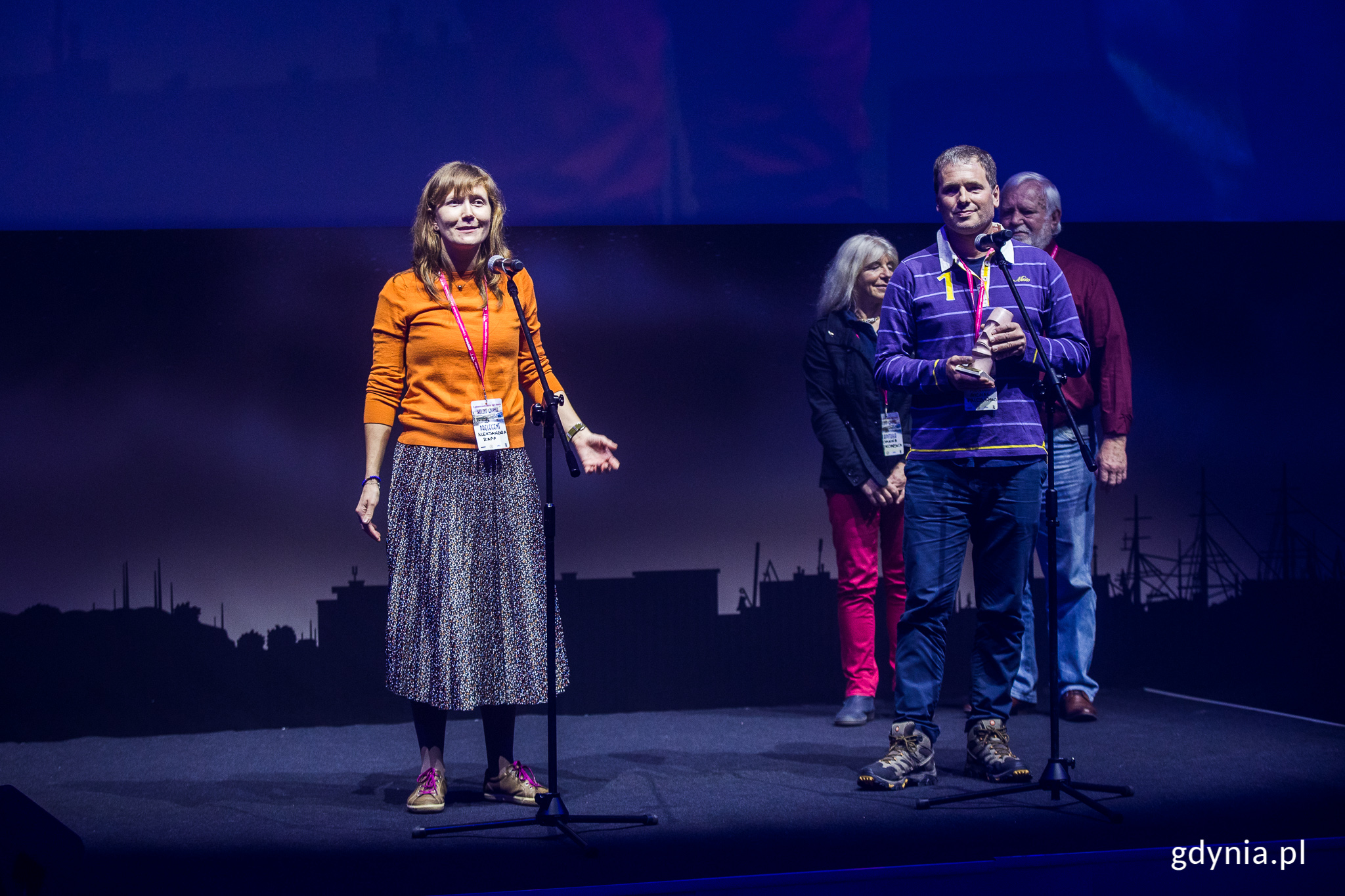 &nbsp;Wręczenie nagr&oacute;d podczas pierwszego finału 25. Og&oacute;lnopolskich Spotkań Podr&oacute;żnik&oacute;w, Żeglarzy i Alpinist&oacute;w Kolosy. // fot. Karol Stańczak&nbsp;
