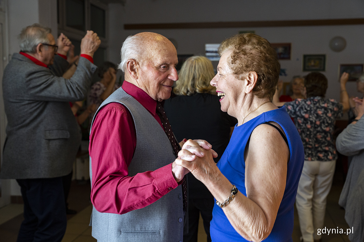 Wieczorek taneczny w orłowskim klubie seniora. Fot. Przemysław Kozłowski