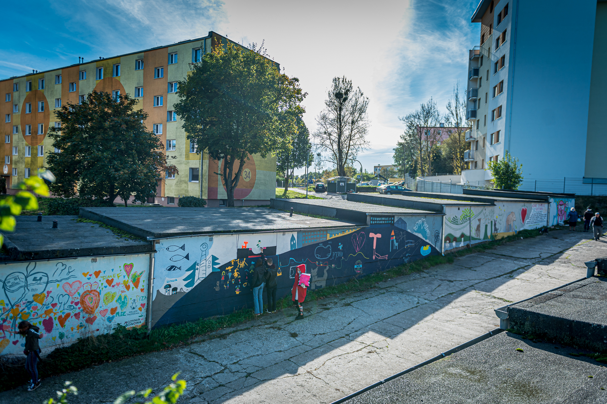 Mural przy ul. Uczniowskiej // Fot. Jacek Klejment