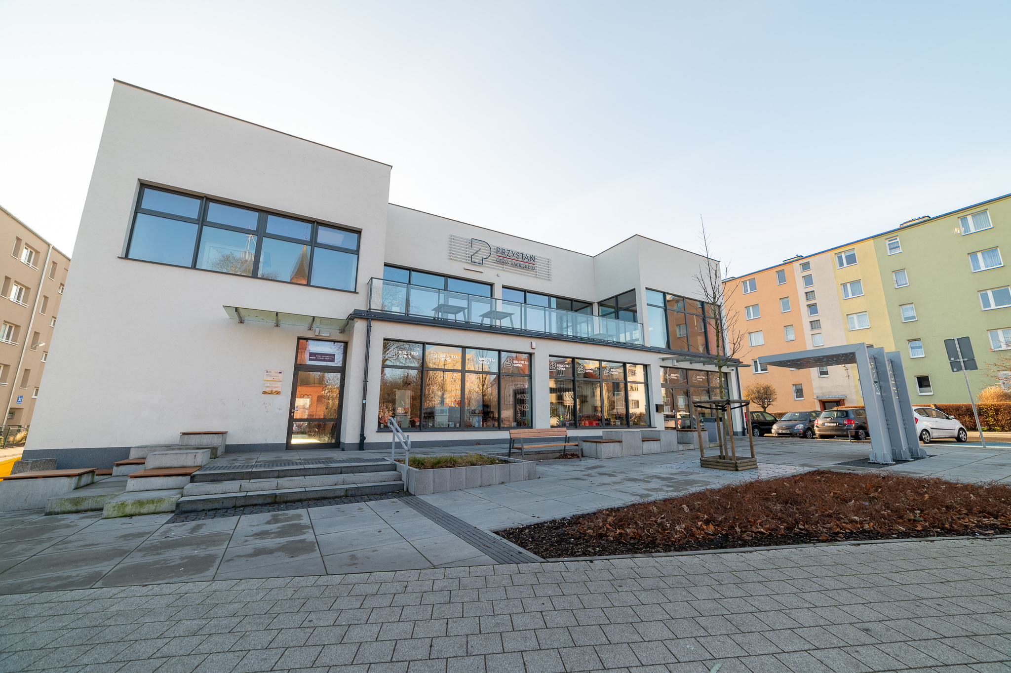 Przystań Opata Hackiego 33 po przeprowadzonej rewitalizacji, fot. materiały prasowe