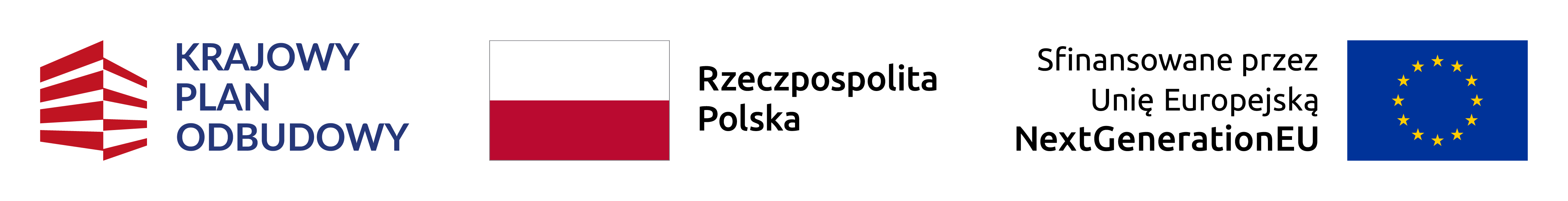 Oznaczenia graficzne dotyczące projektu realizowanego ze środków KPO